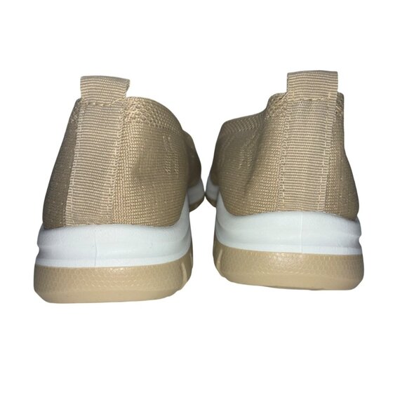 NWOT Saneggsry Casual Fashion Slip On Loafers Beige Canvas Sz 40, US 8 #h - Picture 5 of 7